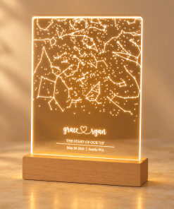 Lampe carte du ciel