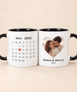 Mug couple personnalisé