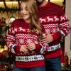pull de noel couple